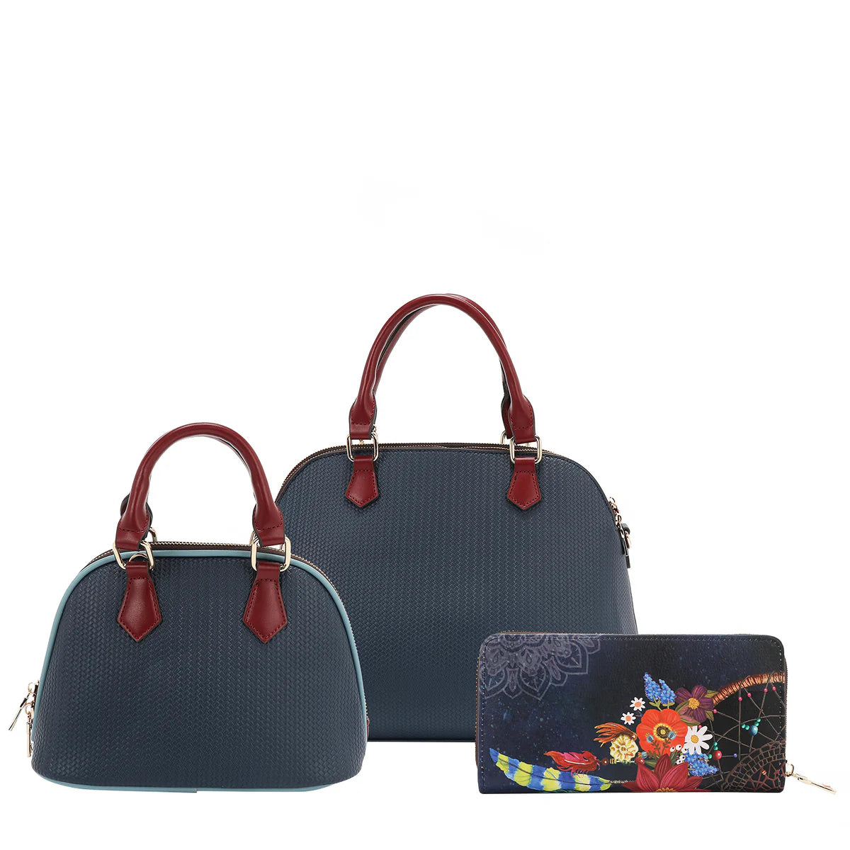 DREAM COMES TRUE 3 PIECE SET (HANDBAG, CROSSBODY, WALLET) - SET17295 DREAM COMES TRUE