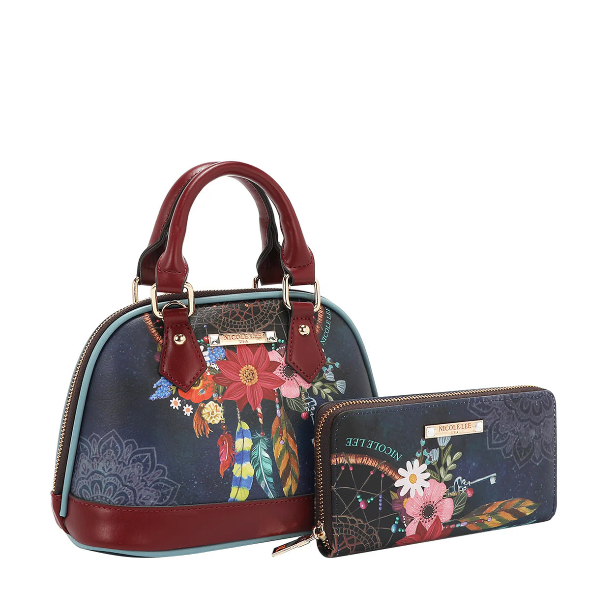 DREAM COMES TRUE 3 PIECE SET (HANDBAG, CROSSBODY, WALLET) - SET17295 DREAM COMES TRUE
