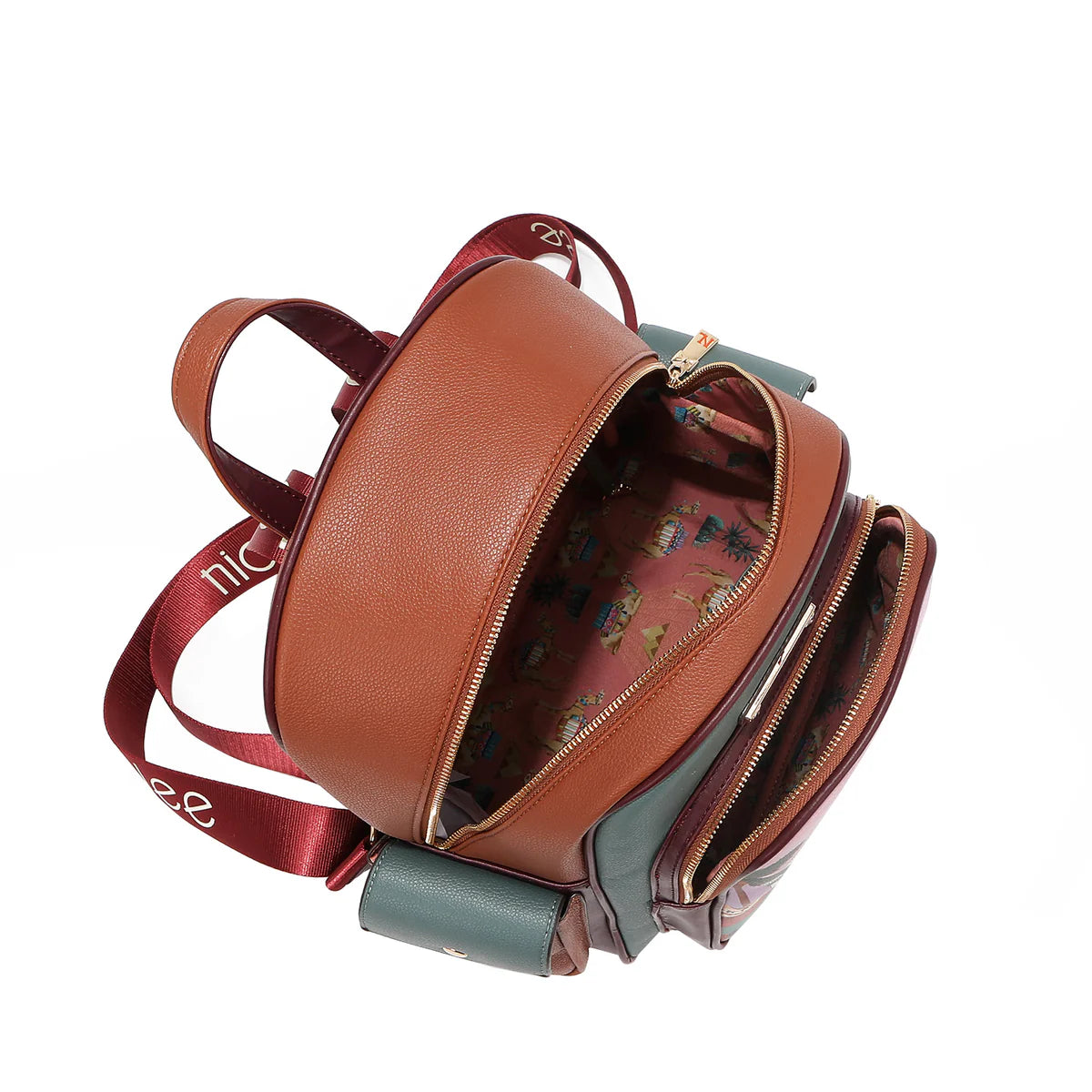 QUEEN CLEOPATRA 3 PIECE SET (BACKPACK, CROSSBODY, WALLET) - SET17298 QUEEN CLEOPATRA