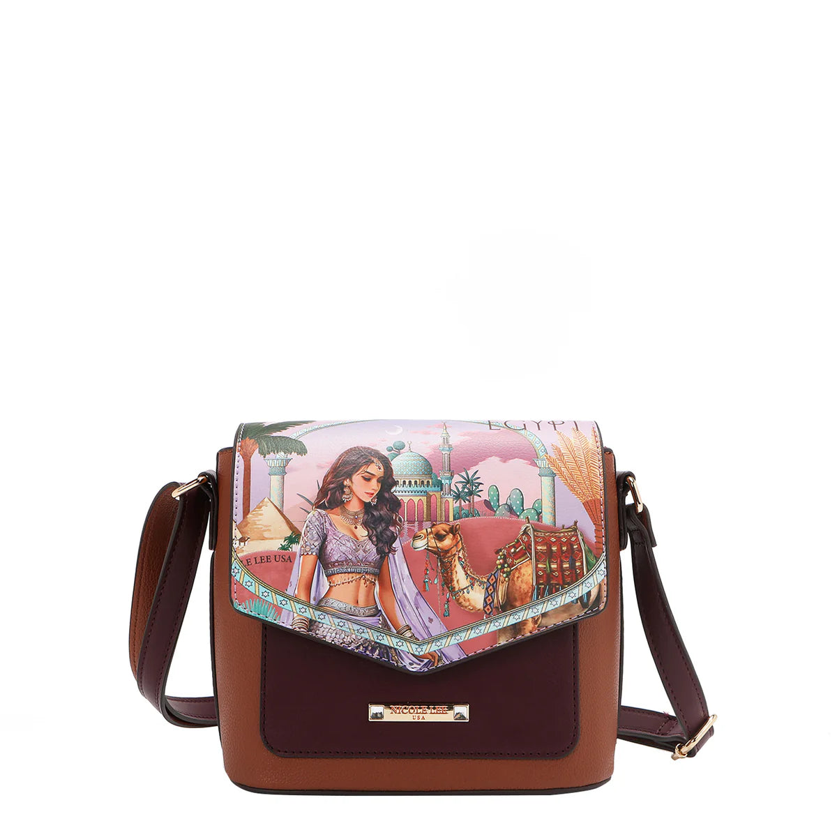QUEEN CLEOPATRA 3 PIECE SET (BACKPACK, CROSSBODY, WALLET) - SET17298 QUEEN CLEOPATRA