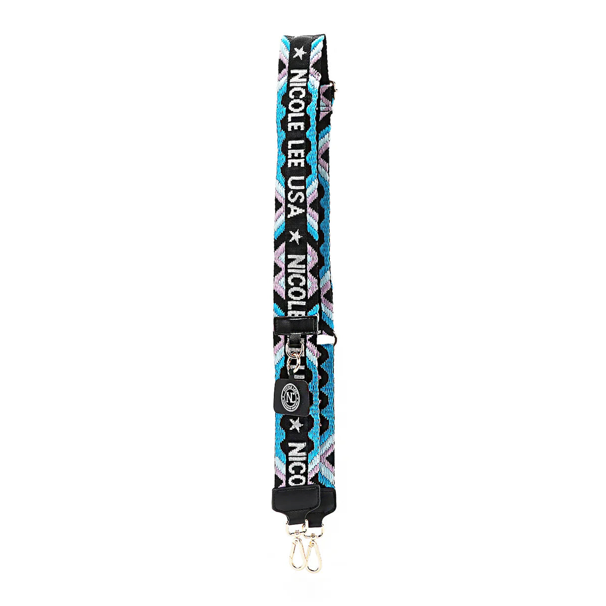 SIENNA MULTI-USE PHONE STRAP - SHD7815 BLUE / BROWN