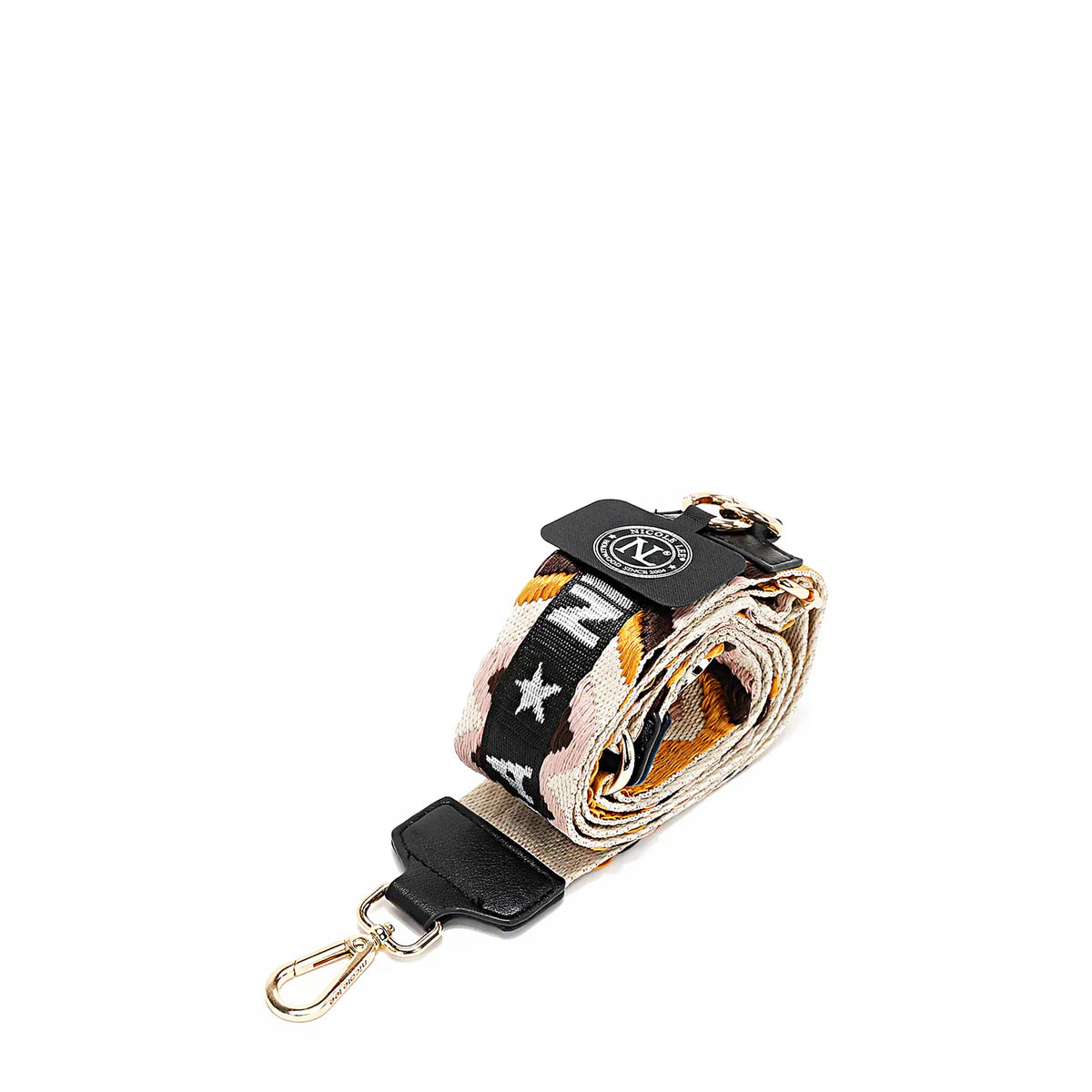 SIENNA MULTI-USE PHONE STRAP - SHD7815 BLUE / BROWN