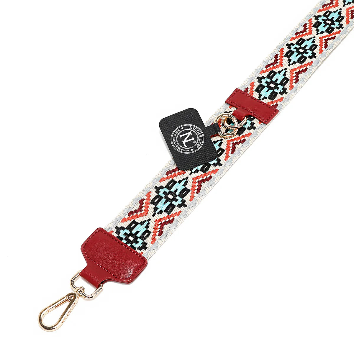 WILLOW MULTI-USE PHONE STRAP - SHD7816 RED / BLACK