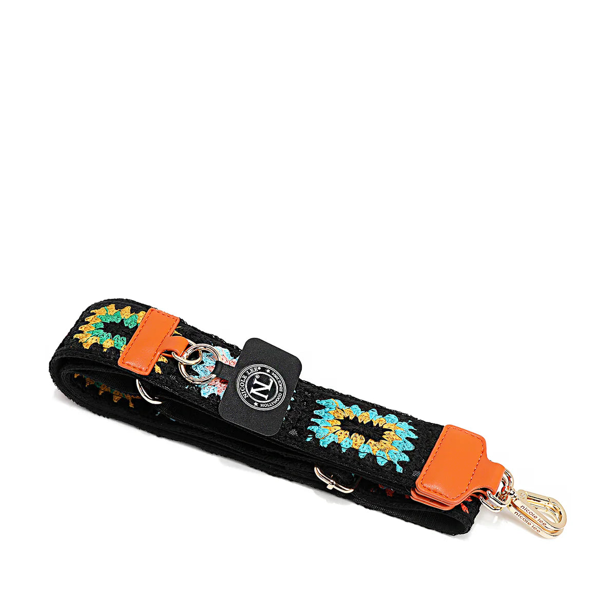 CALI CROCHET MULTI-USE PHONE STRAP - SHD7821 BLACK