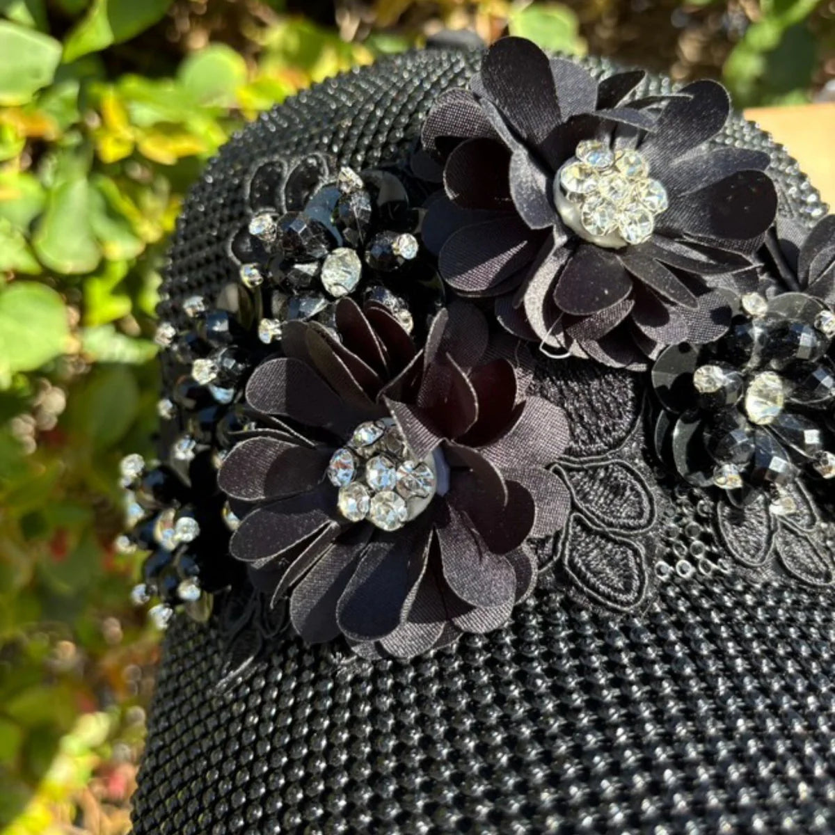 BIJOUX CAP -  CAP7822 BLACK / SILVER