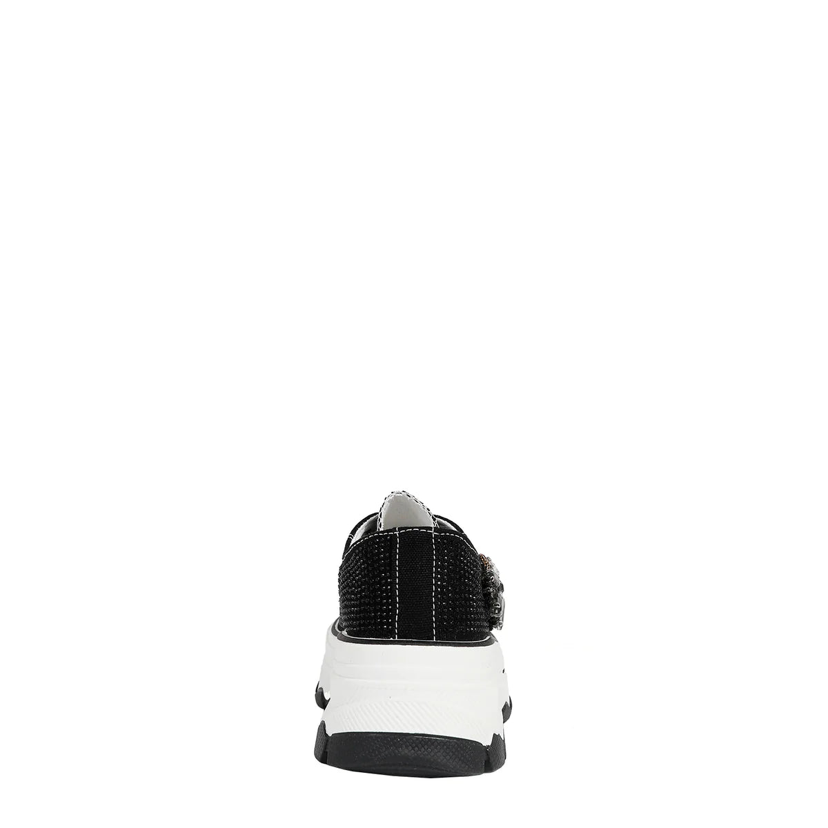 BIJOUX FASHION SNEAKERS - SNK23100 BLACK / BURGUNDY