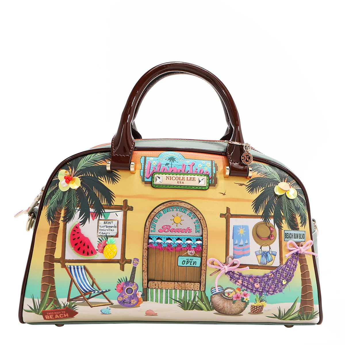 SUN AND SAND DOME BAG - SS17263 SUN AND SAND