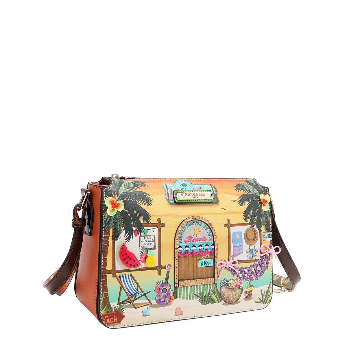 SUN AND SAND CROSSBODY BAG - SS17267 SUN AND SAND