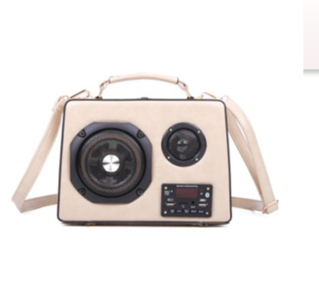 2201 Bluetooth Speaker Satchel / Shoulder Handbag