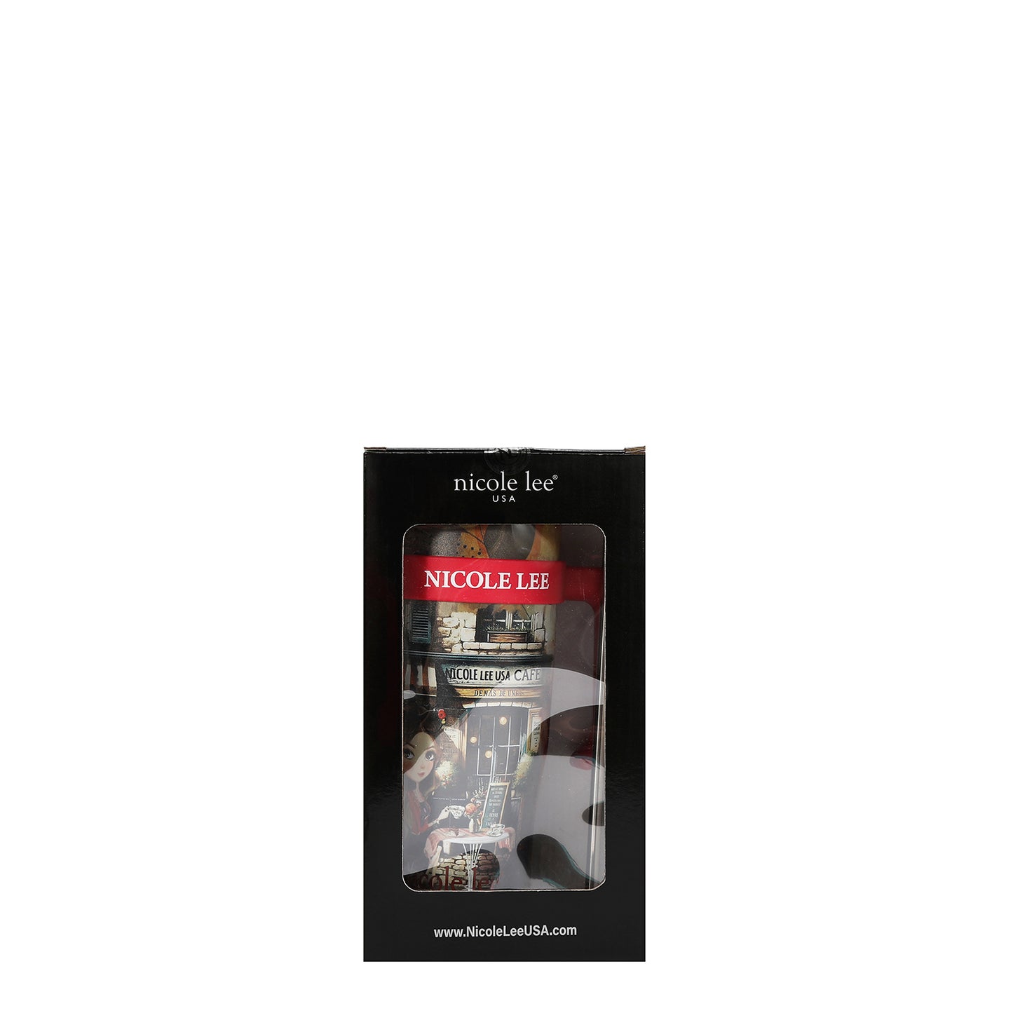 40 OZ PRINT TUMBLER WITH HANDLE - T7619 VIRTUAL FRIEND