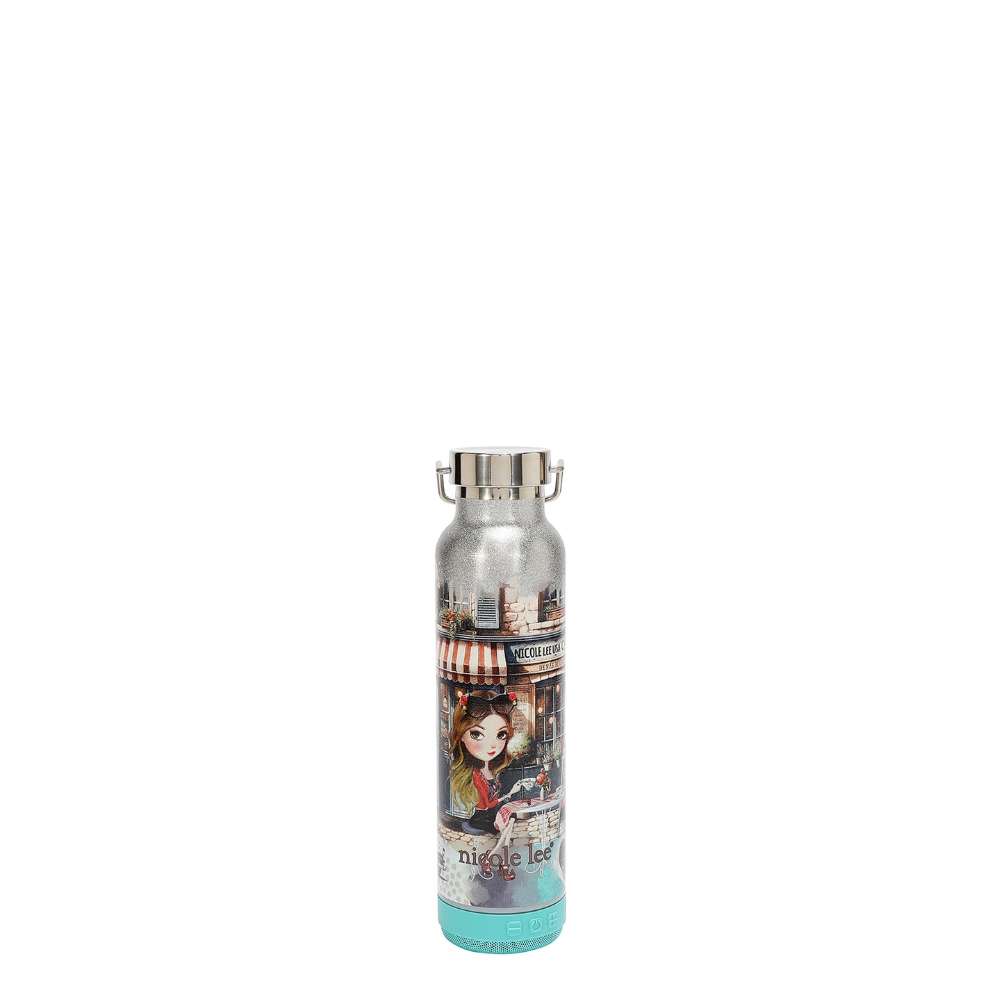 TUMBLER WITH BLUETOOTH SPEAKER - T7824 VIRTUAL FRIEND