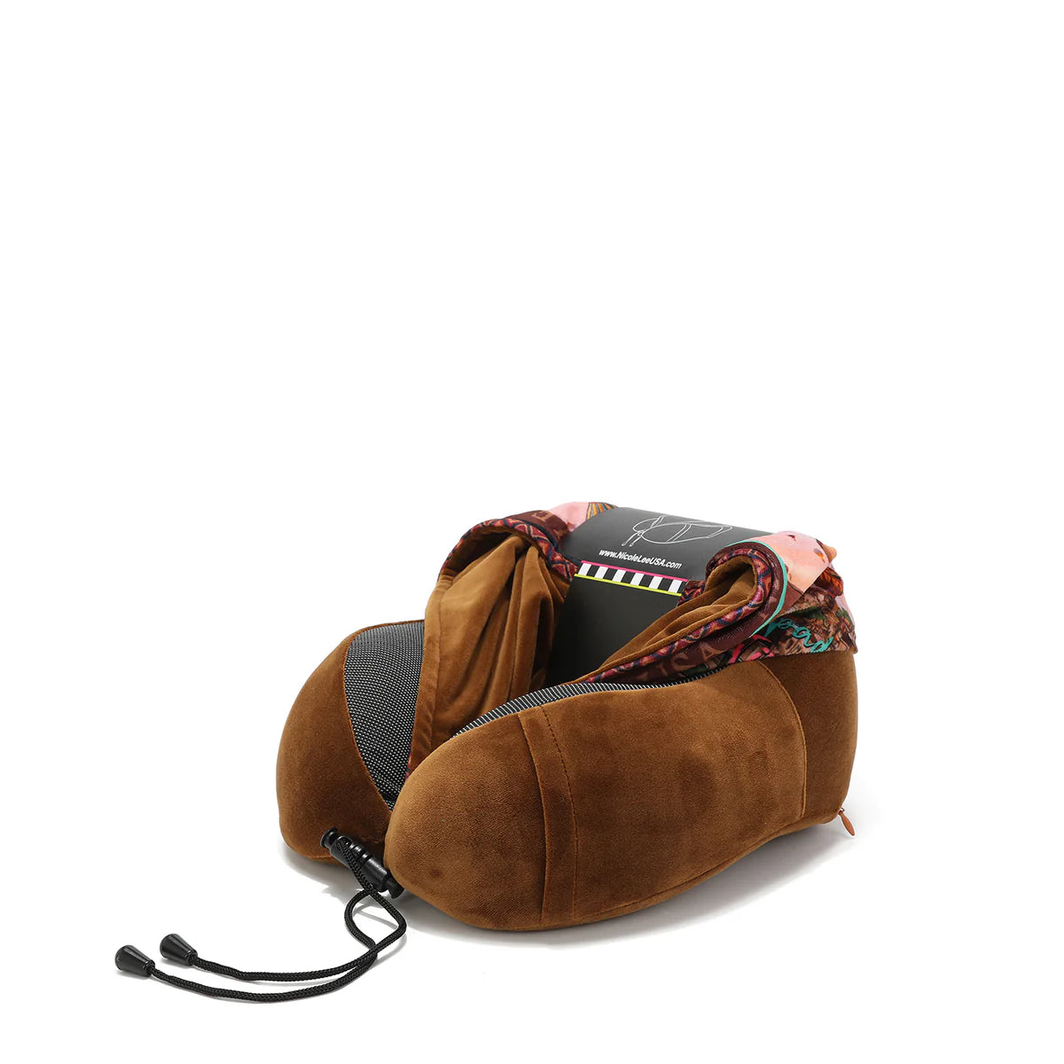 HOODED TRAVEL NECK PILLOW - TP7609 HEAVEN ON EARTH / LADY IN BLACK / SISTERS SECRET / ALMA DE COLORESS