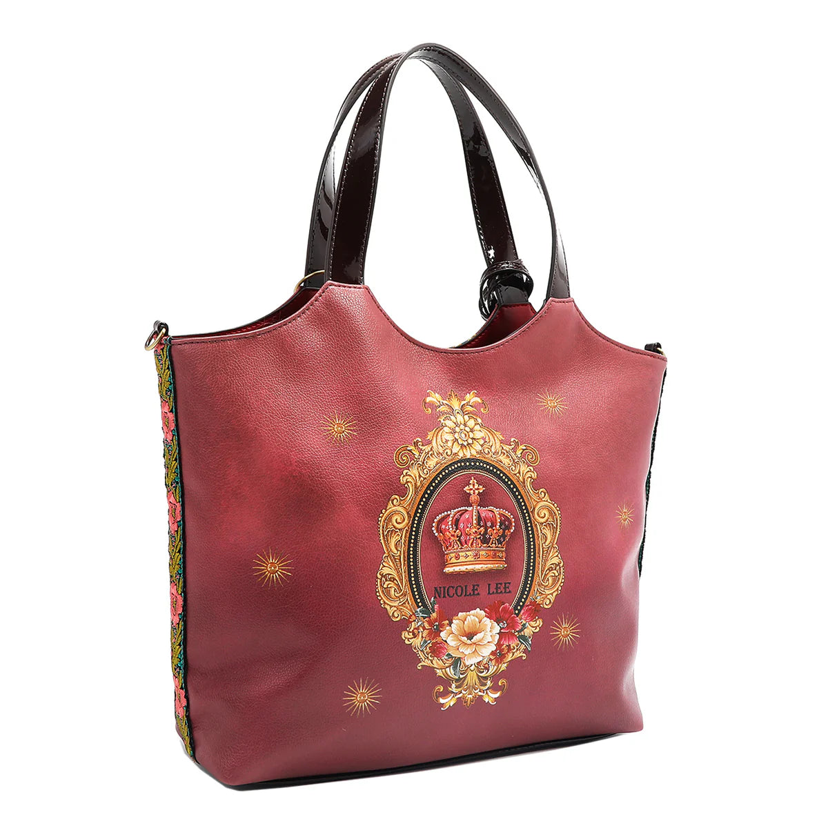 THE QUEEN TOTE WITH WRISTLET -  TQ17005 THE QUEEN