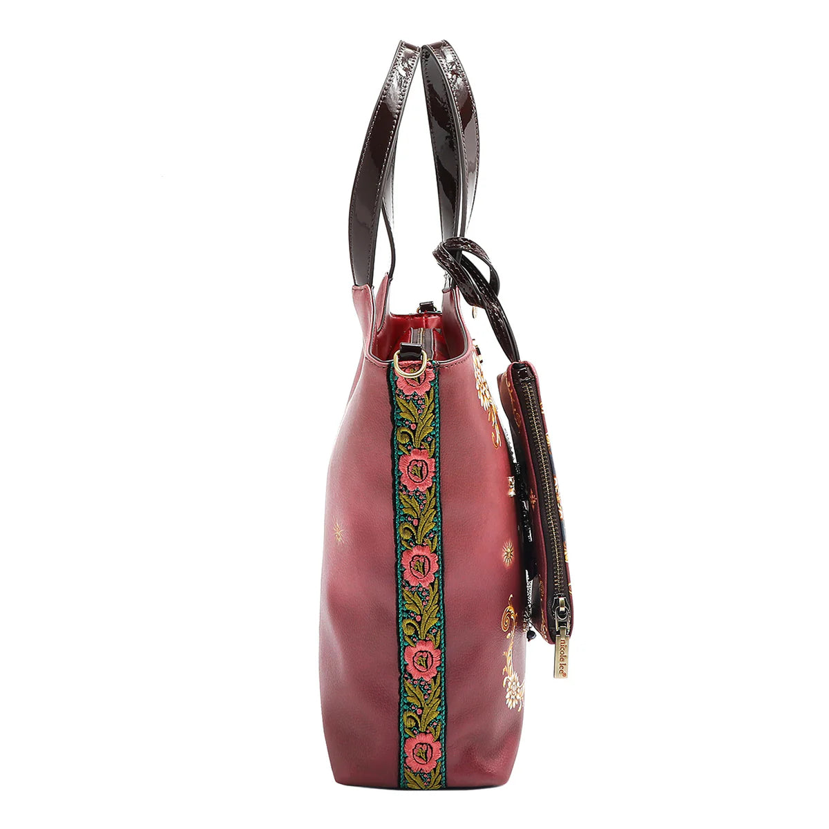 THE QUEEN TOTE WITH WRISTLET -  TQ17005 THE QUEEN