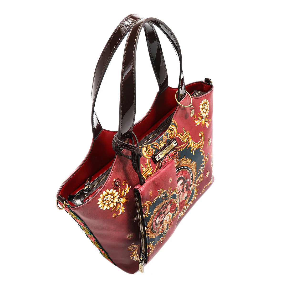 THE QUEEN TOTE WITH WRISTLET -  TQ17005 THE QUEEN