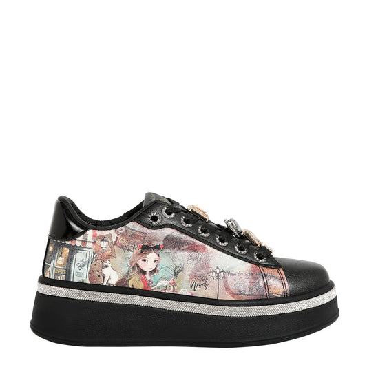 FASHION BLING STONE SNEAKERS - TS23105 VIRTUAL FRIEND