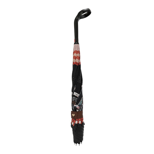 BLAKELY INVERTED CUP HOLDER UMBRELLA - UMB6701 VIRTUAL FRIEND