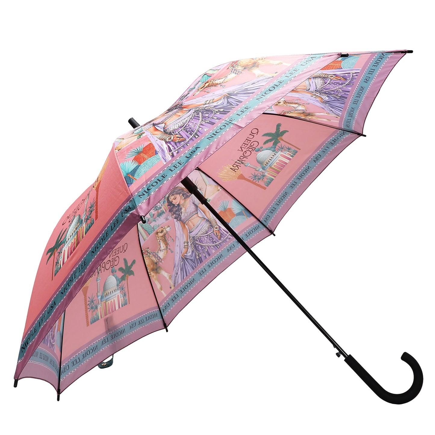 DOORMAN UMBRELLA - UMB7828 SUN AND SAND / QUEEN CLEOPATRA / DREAM COMES TRUE