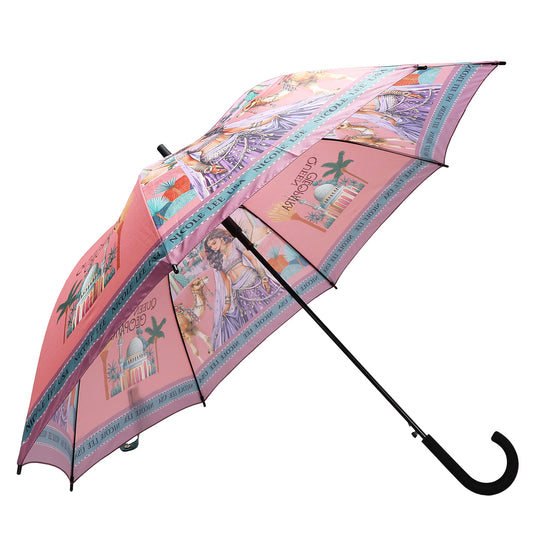 DOORMAN UMBRELLA - UMB7828 SUN AND SAND / QUEEN CLEOPATRA / DREAM COMES TRUE