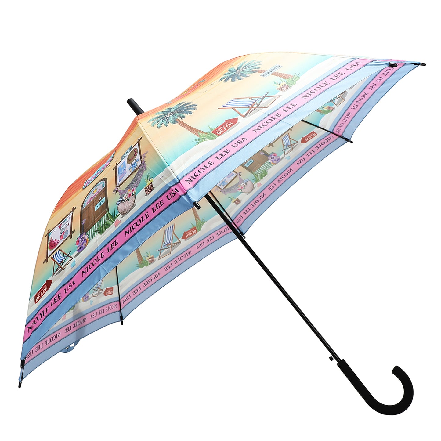 DOORMAN UMBRELLA - UMB7828 SUN AND SAND / QUEEN CLEOPATRA / DREAM COMES TRUE