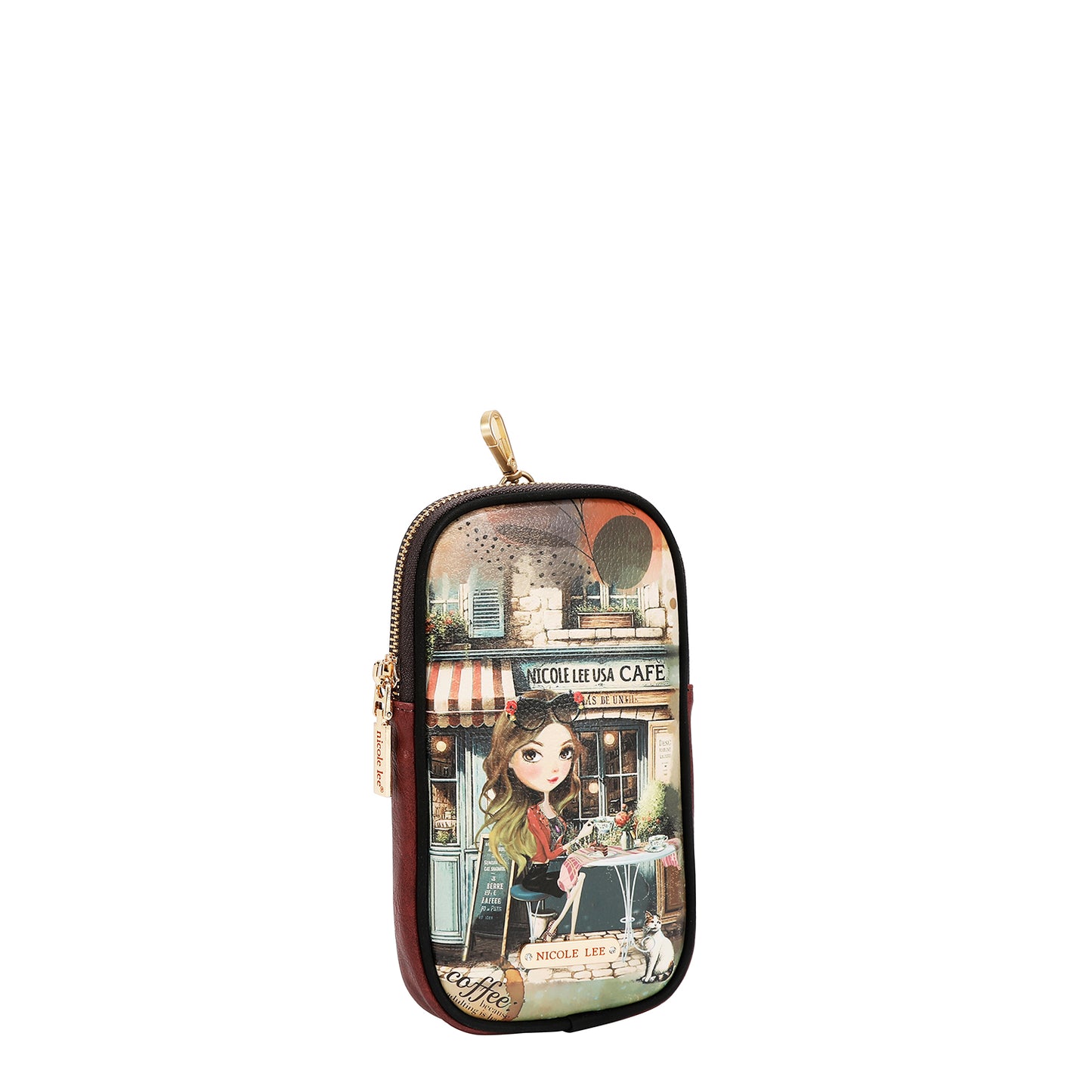 LARGE USB FASHION BACKPACK WITH CHARGING PORT AND POUCH - USB12769L VIRTUAL FRIEND