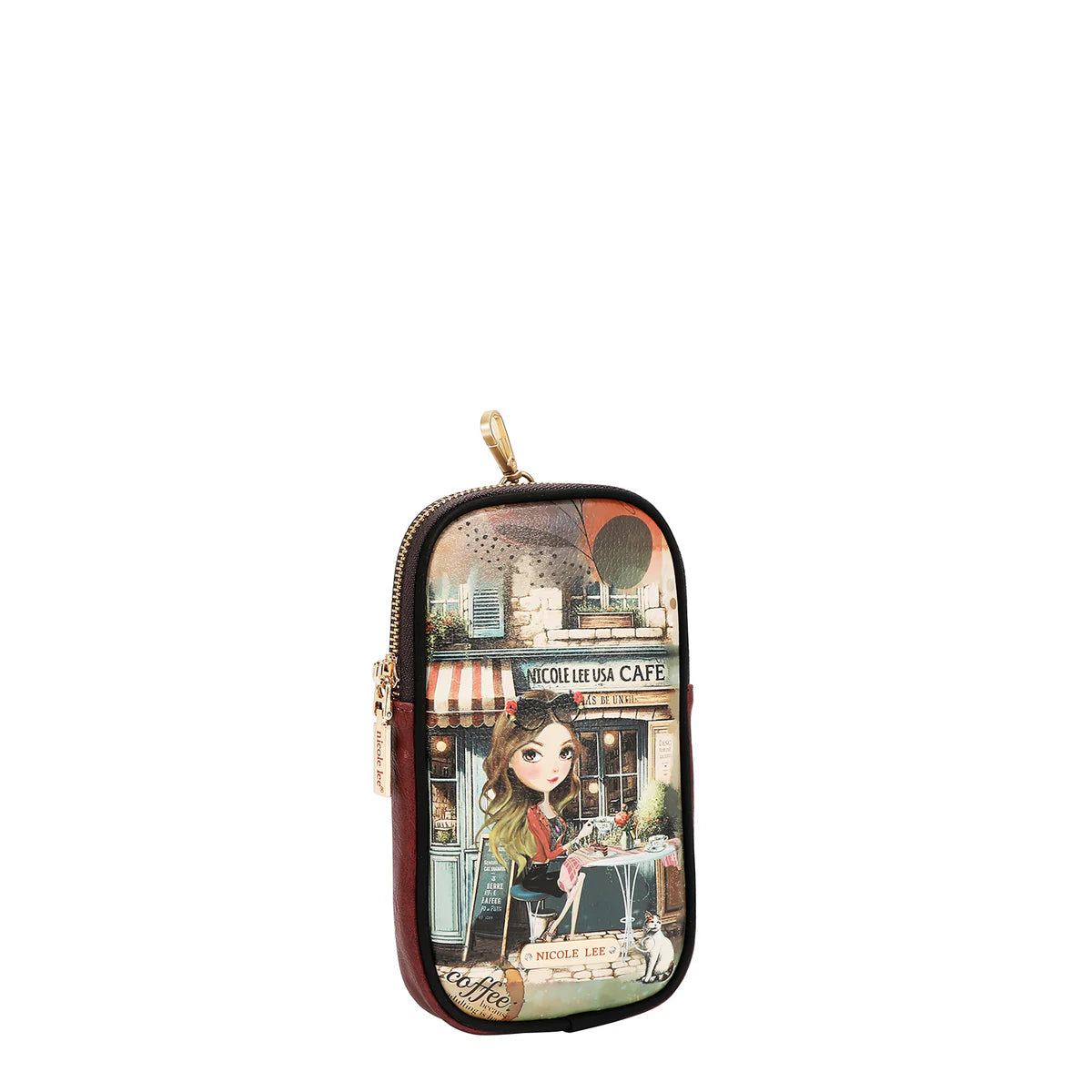 LARGE USB FASHION BACKPACK WITH CHARGING PORT AND POUCH - USB12769L VIRTUAL FRIEND