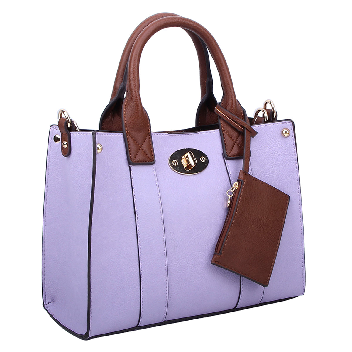 WU061 Fashion 3-in-1 Boxy Satchel