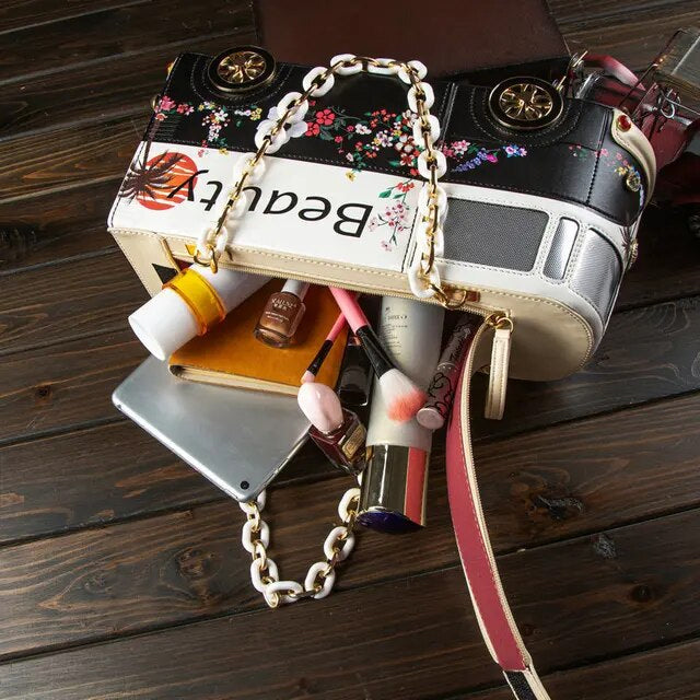 Beauty Bus Novelty Handbag 1039-Y