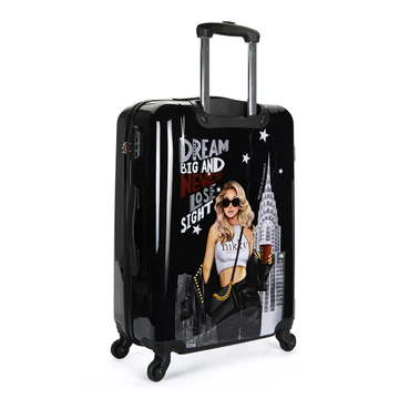 NKLG2028 NIKKY 3 PC HARDCASE SET LUGGAGE