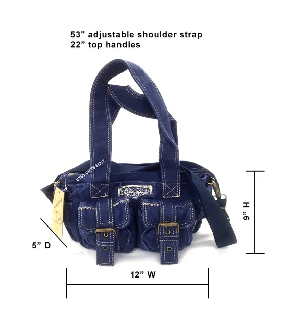 L1007 SMALL 12 INCHES WIDTH CANVAS MIKO CLUB