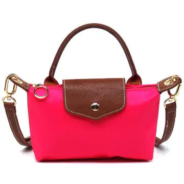 HM781 Nylon Flap Crossbody Bag