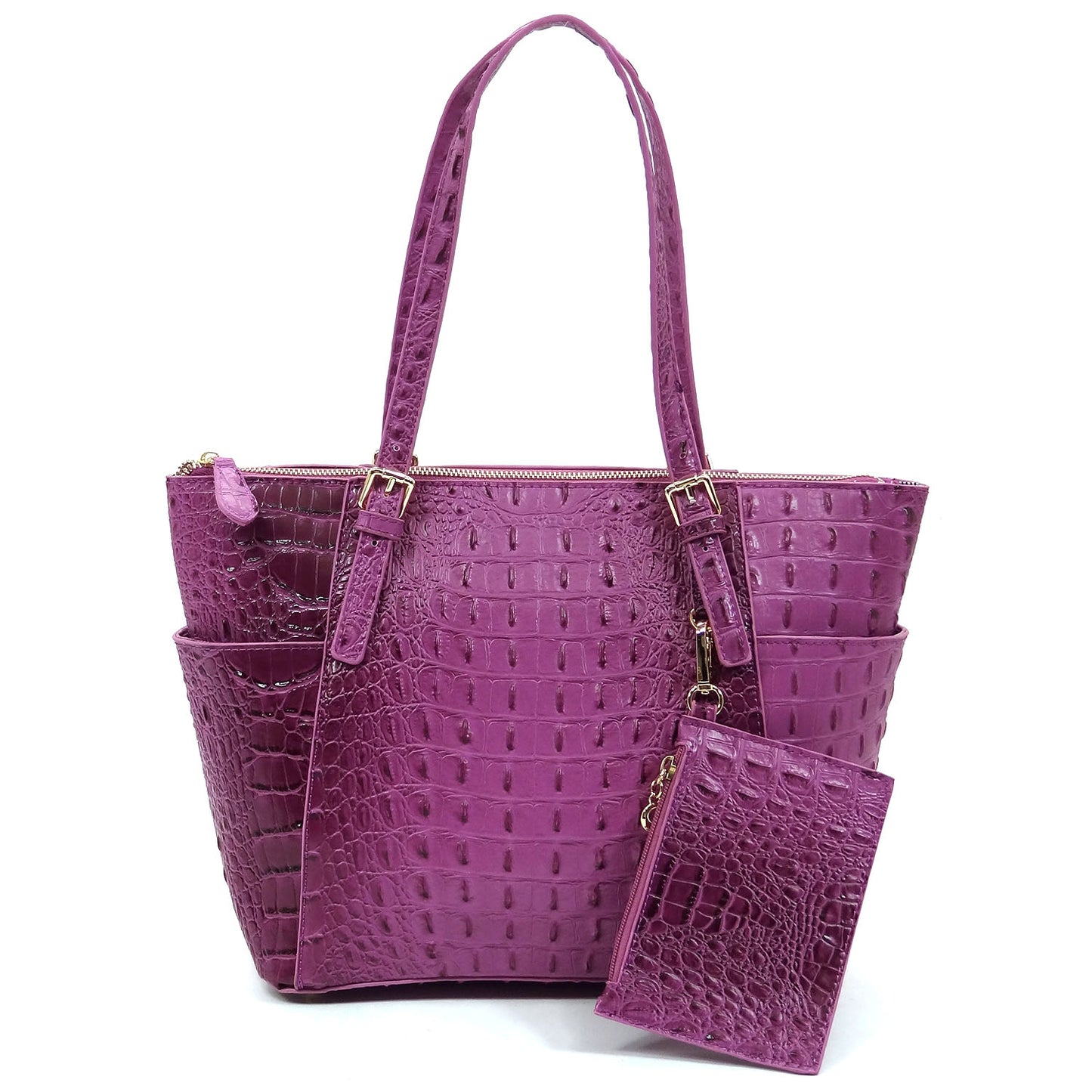 AC1009W Croc Alligator 3-in-1 Shopper Set