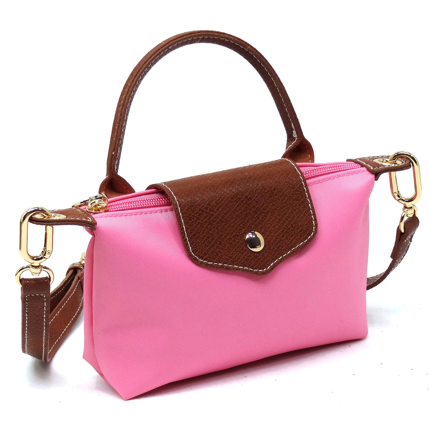 HM781 Nylon Flap Crossbody Bag