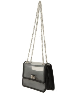 7122 Clear Crossbody Bag