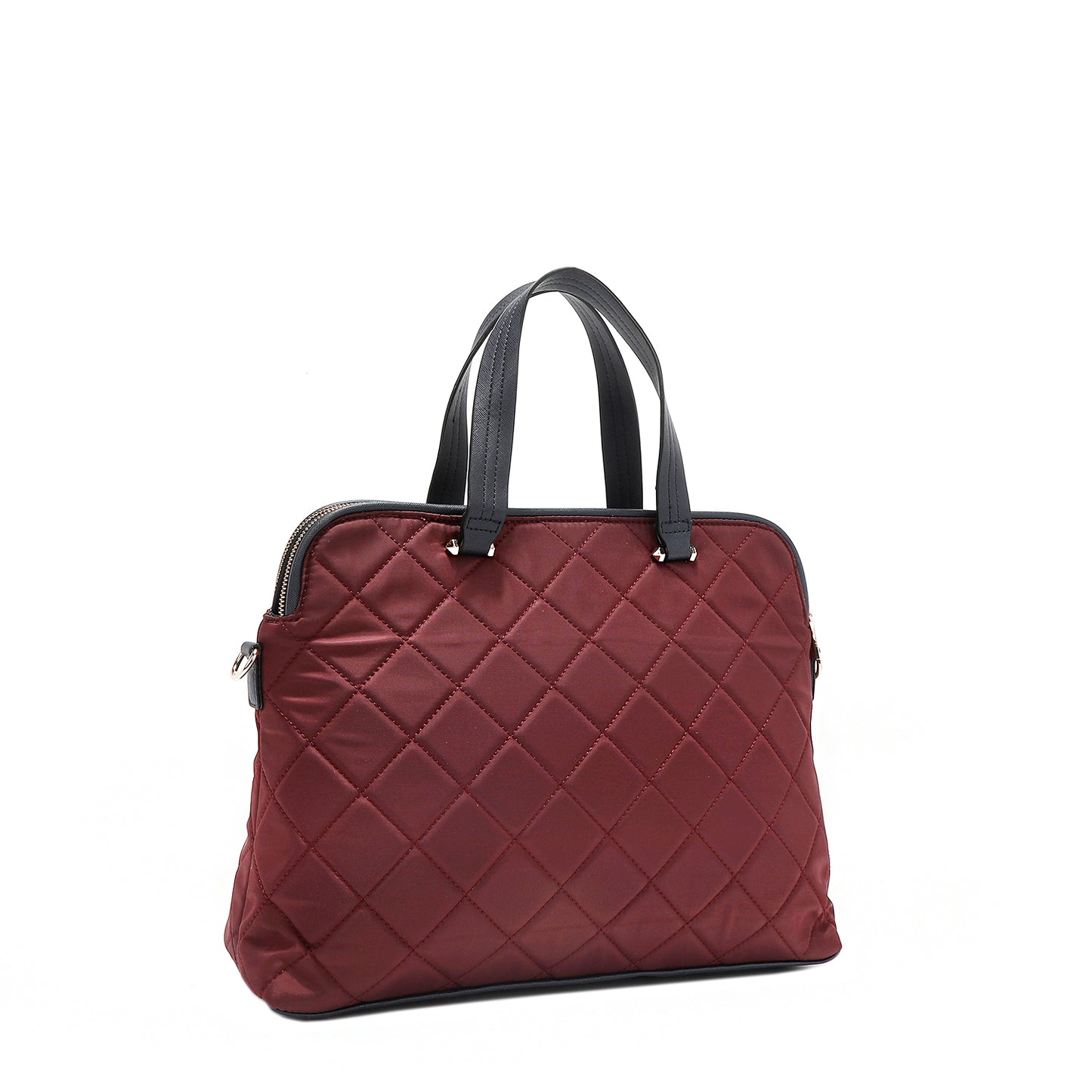 PRT17118 AKIKO LA BELLEZA QUILTED LAPTOP BAG