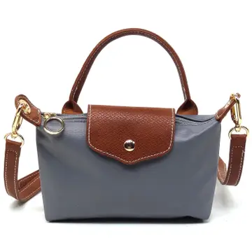 HM781 Nylon Flap Crossbody Bag