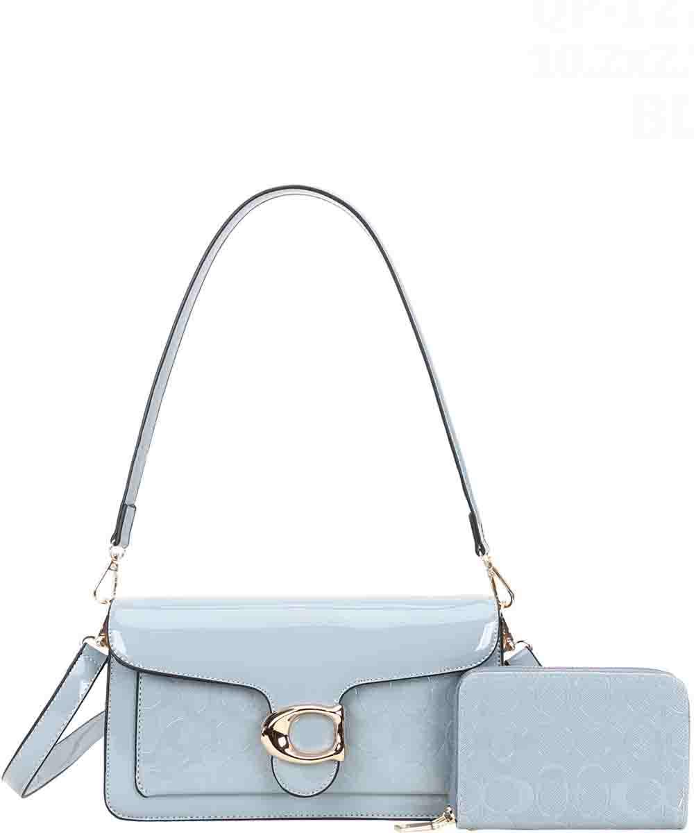 QP-1225-A Fashion Shoulder Bag With Wallet Set