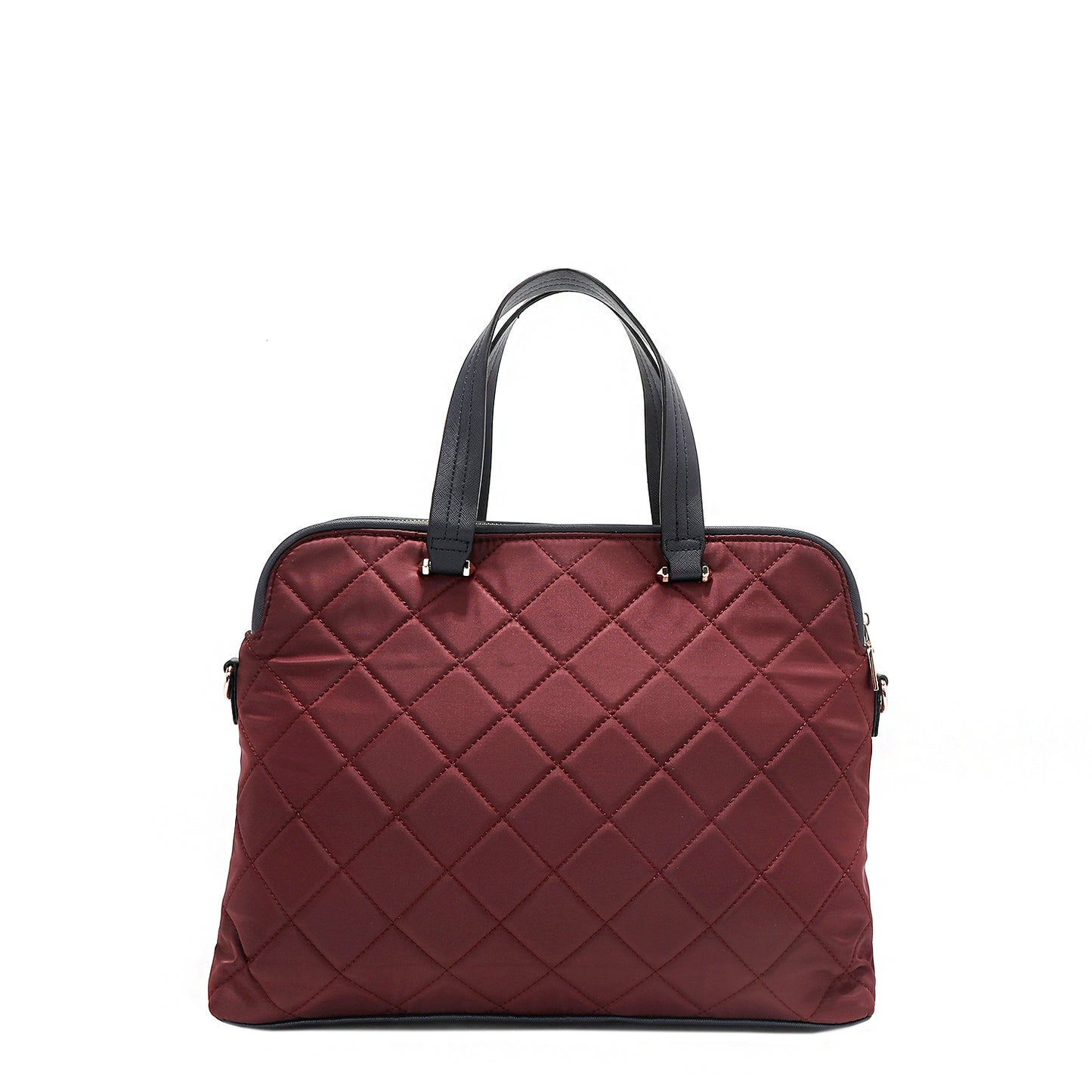 PRT17118 AKIKO LA BELLEZA QUILTED LAPTOP BAG