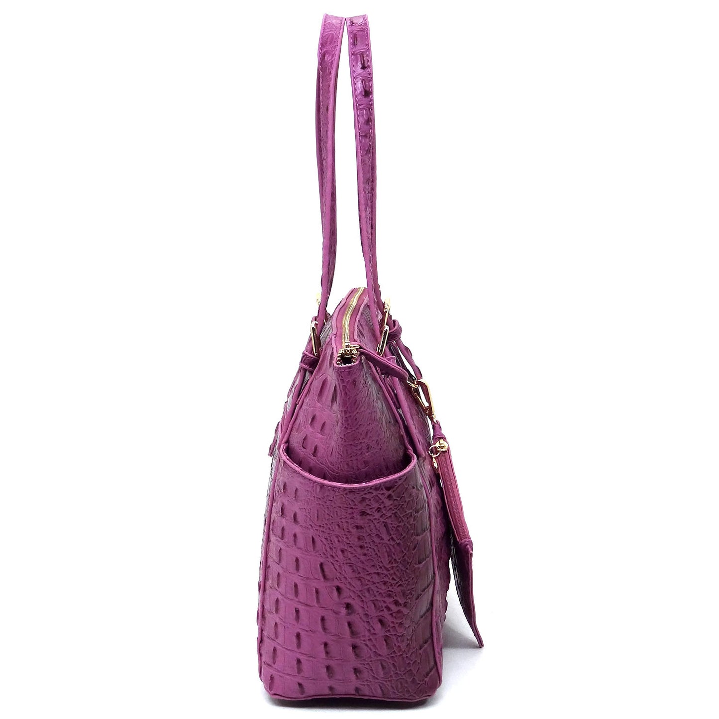 AC1009W Croc Alligator 3-in-1 Shopper Set