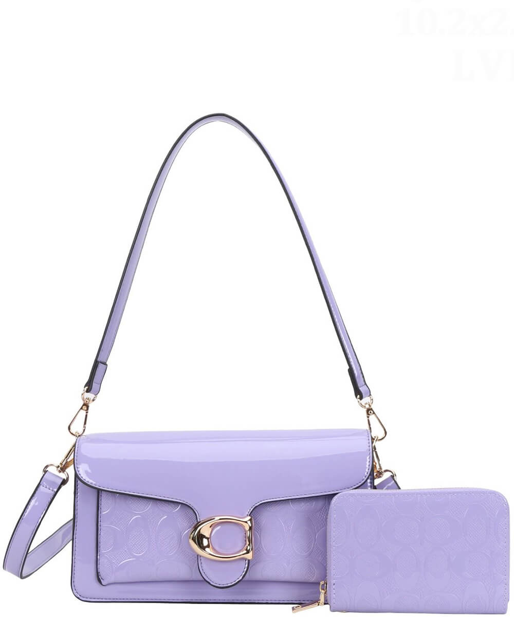 QP-1225-A Fashion Shoulder Bag With Wallet Set