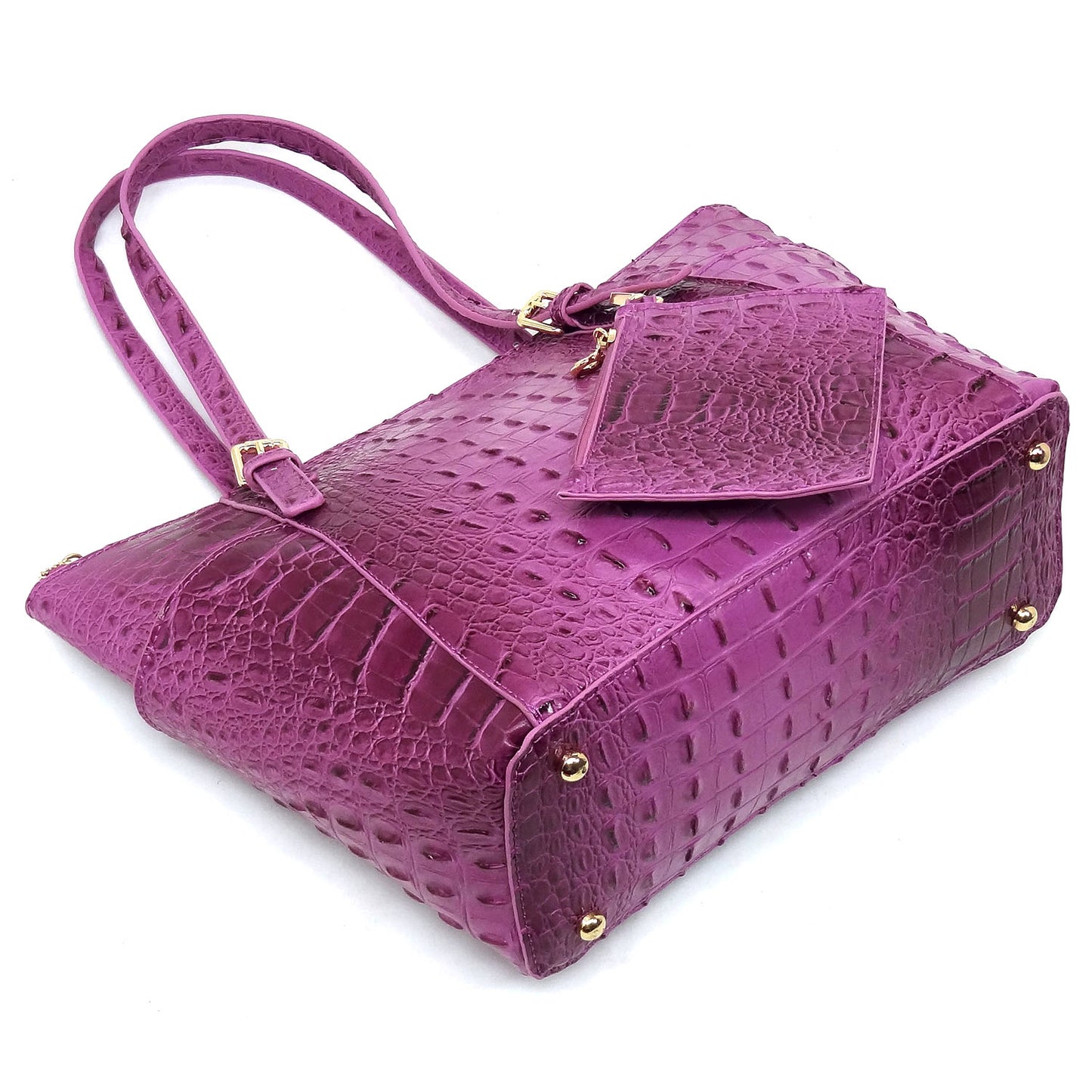 AC1009W Croc Alligator 3-in-1 Shopper Set