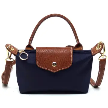 HM781 Nylon Flap Crossbody Bag