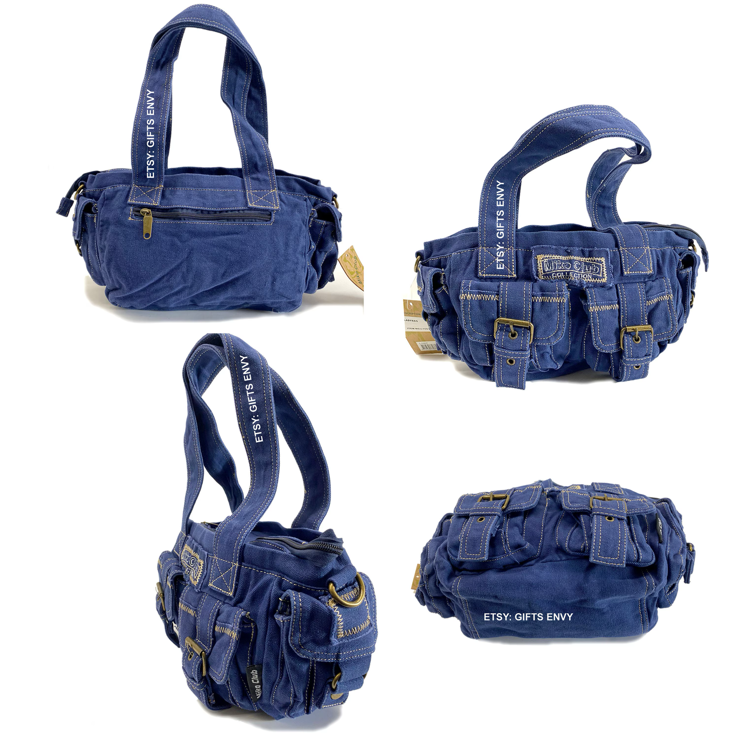 L1007 SMALL 12 INCHES WIDTH CANVAS MIKO CLUB