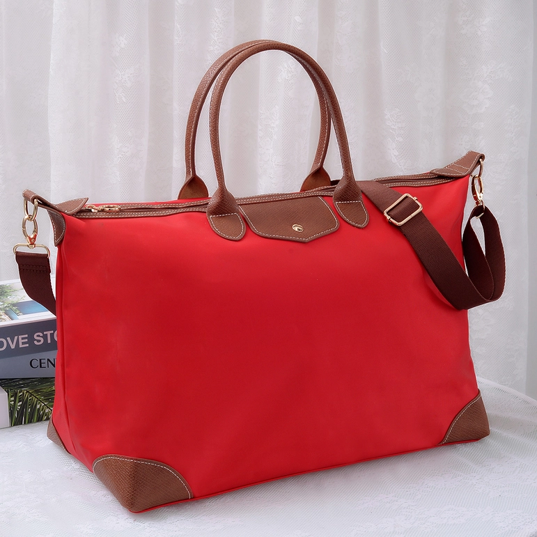 HM786 Nylon Flap Overnight Duffle Bag