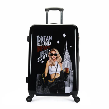 NKLG2028 NIKKY 3 PC HARDCASE SET LUGGAGE
