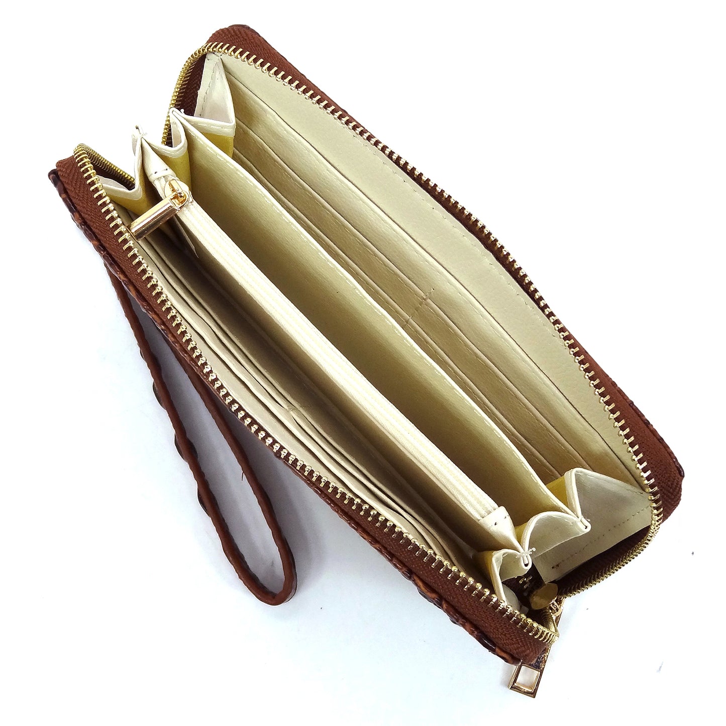 AC1096W Croc Alligator Padlock 2-in-1 Satchel