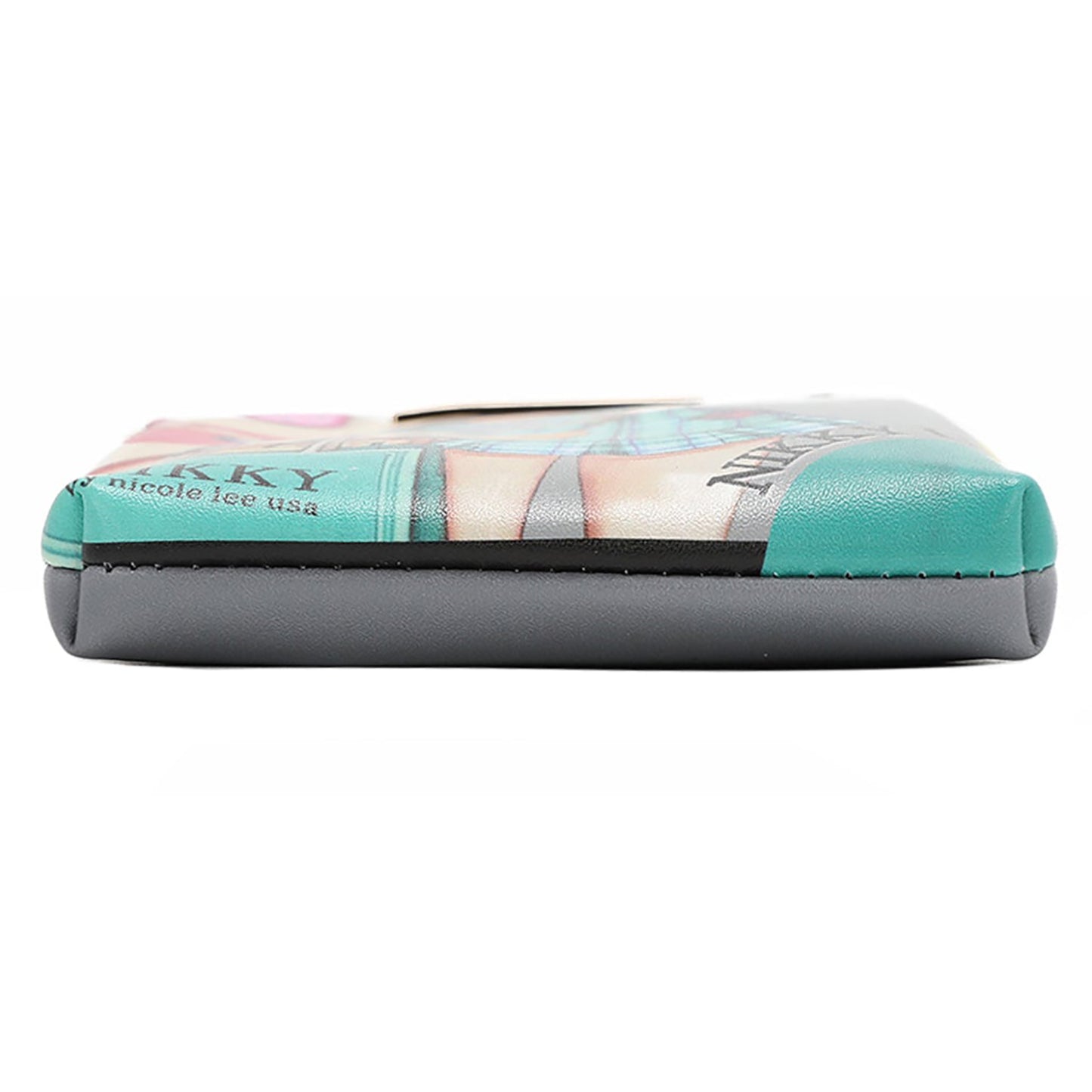 NK20340 NIKKY KISSLOCK PHONE AND SUNGLASS PURSE