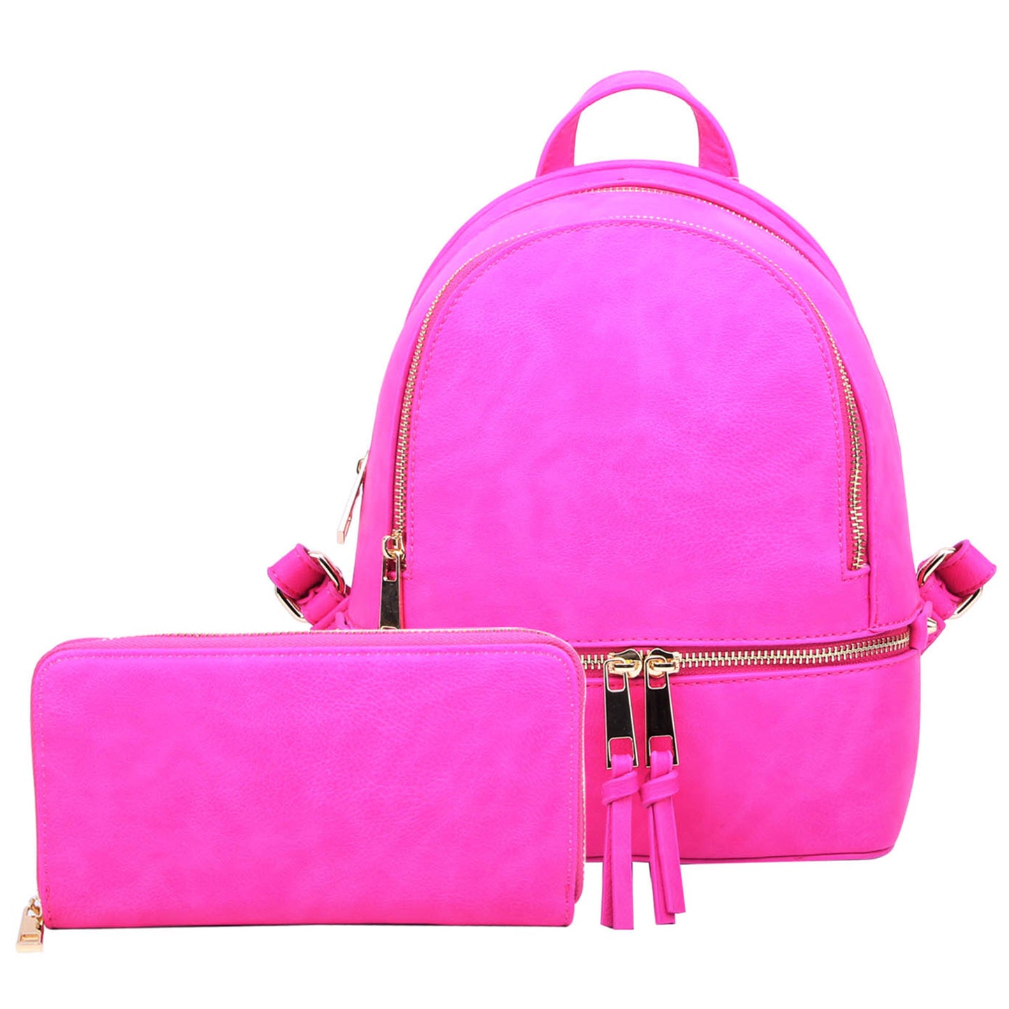LP1082 Fashion Zipper Classic Backpack &amp; Walle