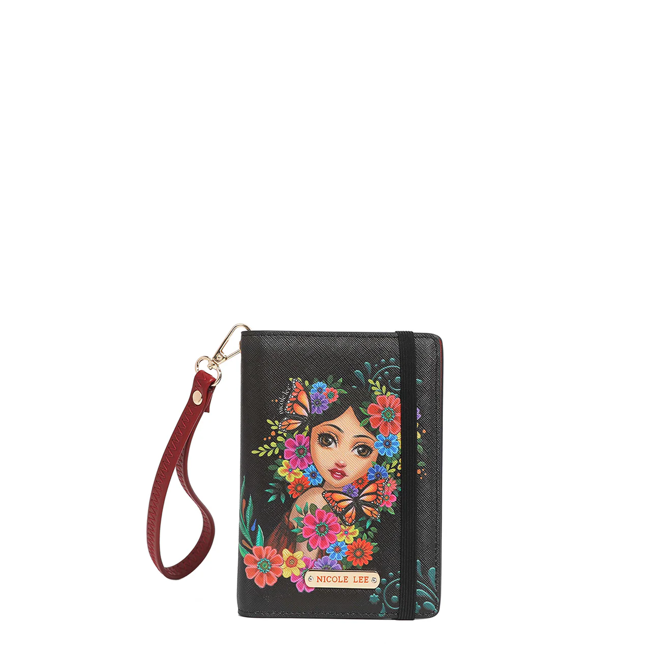 PRT7518 PASSPORT WALLET WRISTLET
