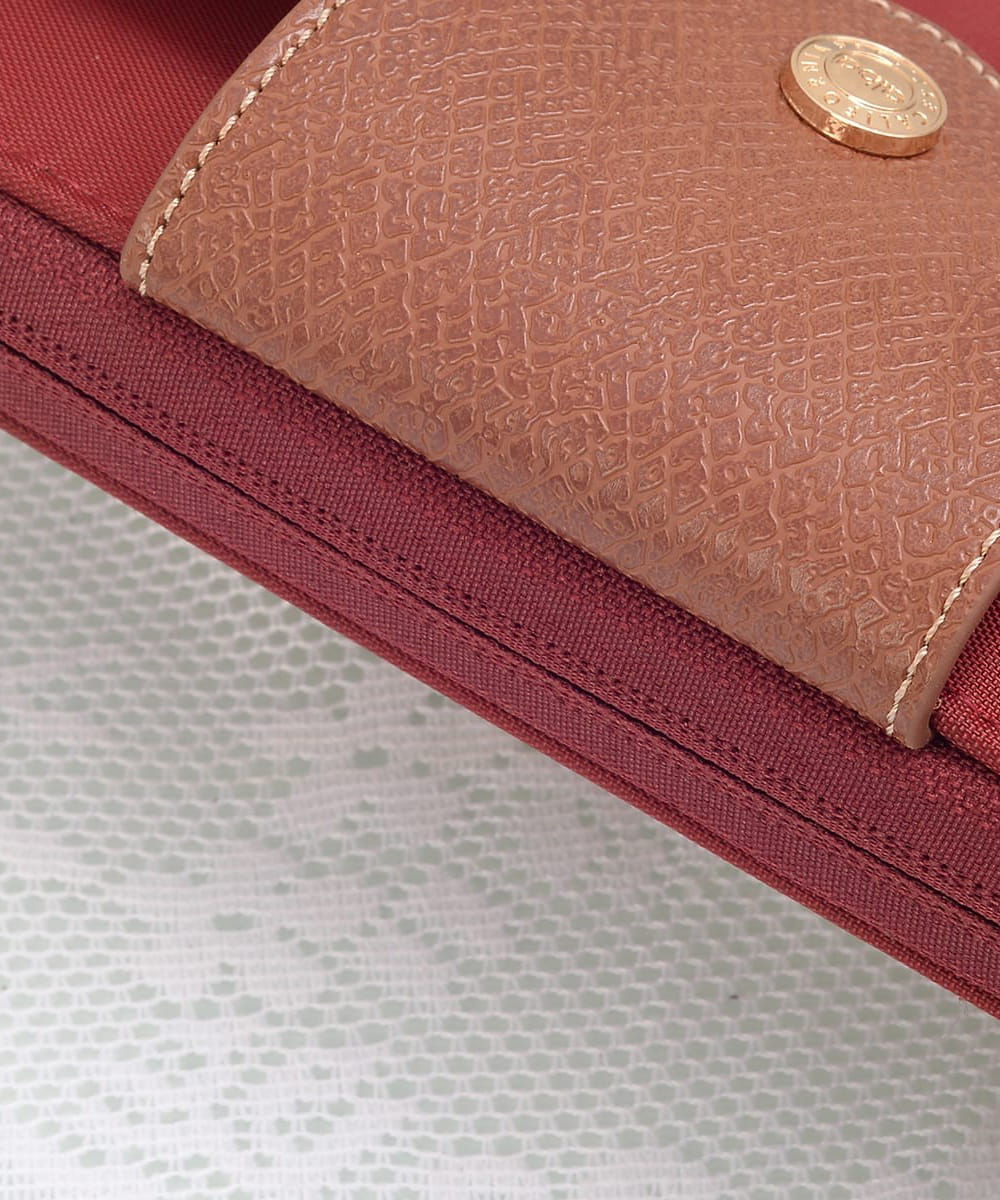 Everyday Multi-Compartment Zip-Around Crossbody Clutch HM030